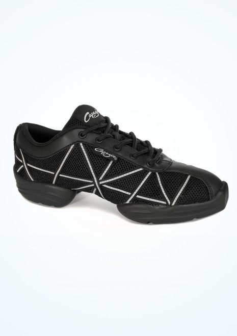 Capezio Web Dance Sneaker - Silver [Black]