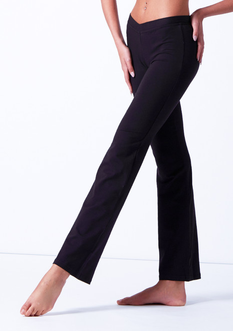 Move Dance Robyn Jazz Pant Black Front [Black]