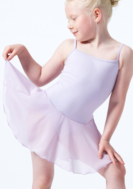 Move Dance Kacey Skirted Leotard Lilac Front [Purple]