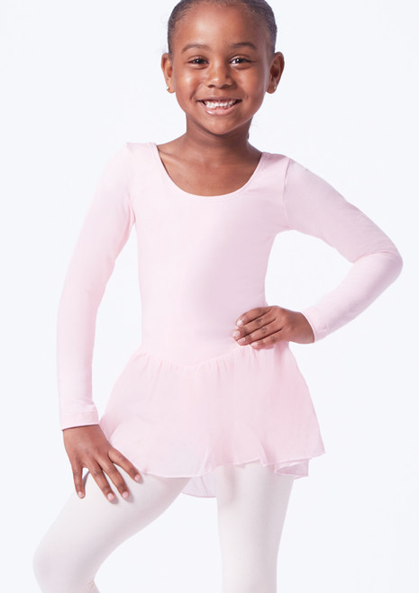 Move Dance Lacey Skirted Leotard Pink Main [Pink]