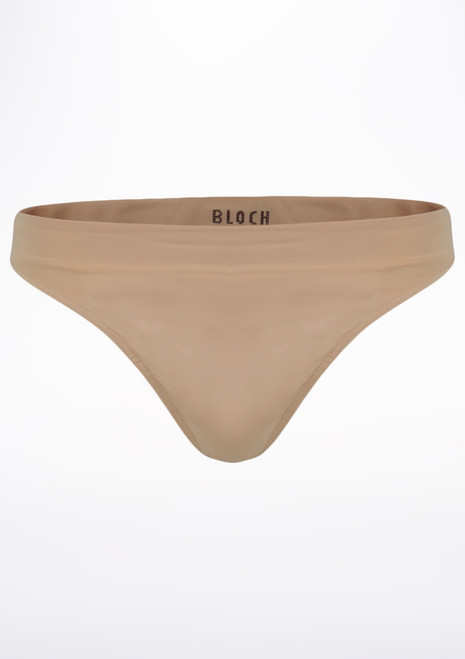 Bloch Mens Seamless Dancebelt Tan Front [Tan]