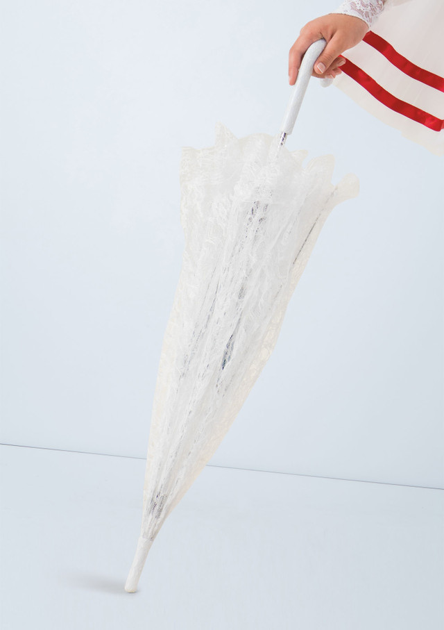 Weissman Lace Umbrella White [White]