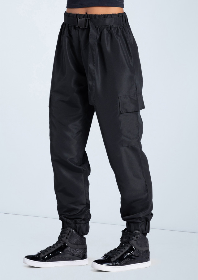Weissman Belted Cargo Pants Black [Black]