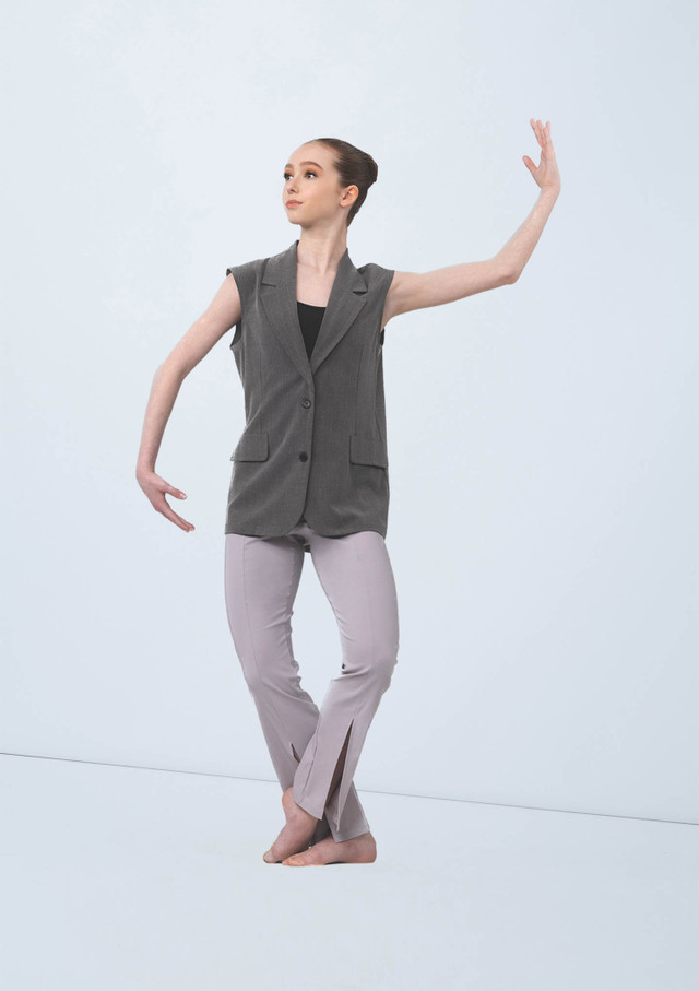 Weissman Oversized Suit Vest Grey 15 [Grey]