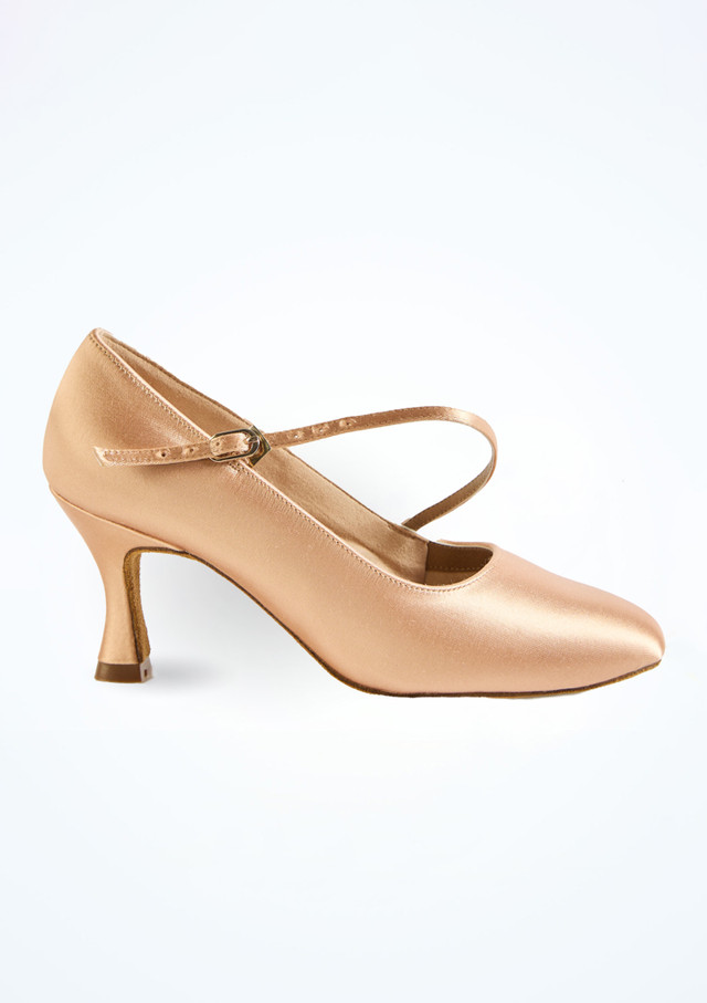 International Dance Shoes C2003 Ballroom Shoes - 2.5" Peach Side [Pink]