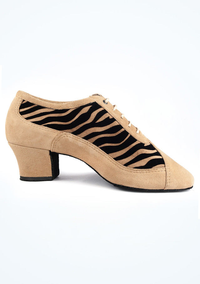 PortDance 703 Tiger Practice Shoe [Brown]