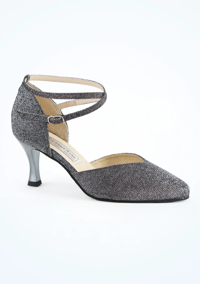 Werner Kern Abby Dance Shoe - 2.5" Silver Side [Silver]