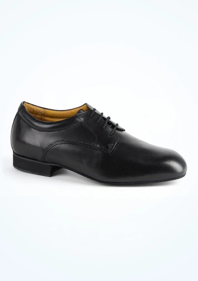 Werner Kern Lucca Leather Dance Shoe Black Side [Black]