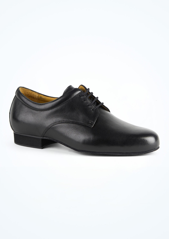 Werner Kern Capri Wide Fit Dance Shoe Black Side [Black]