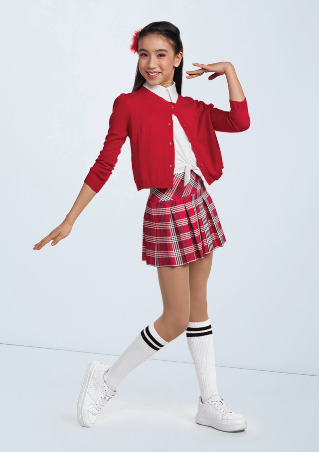 Weissman School's Out Cardigan Red 280 [Red]