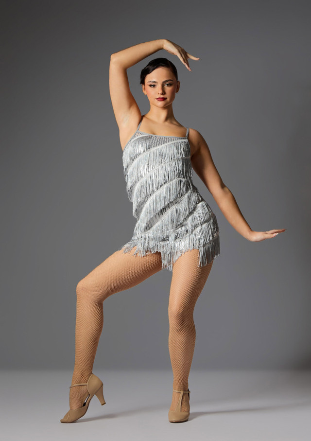 Jolista Monroe Costume Dress Silver 36 [Silver]