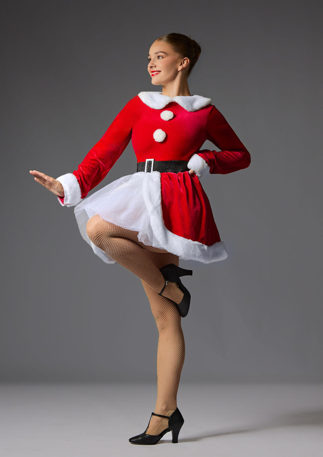 Jolista Jolly Jingle Costume Red Front [Red]