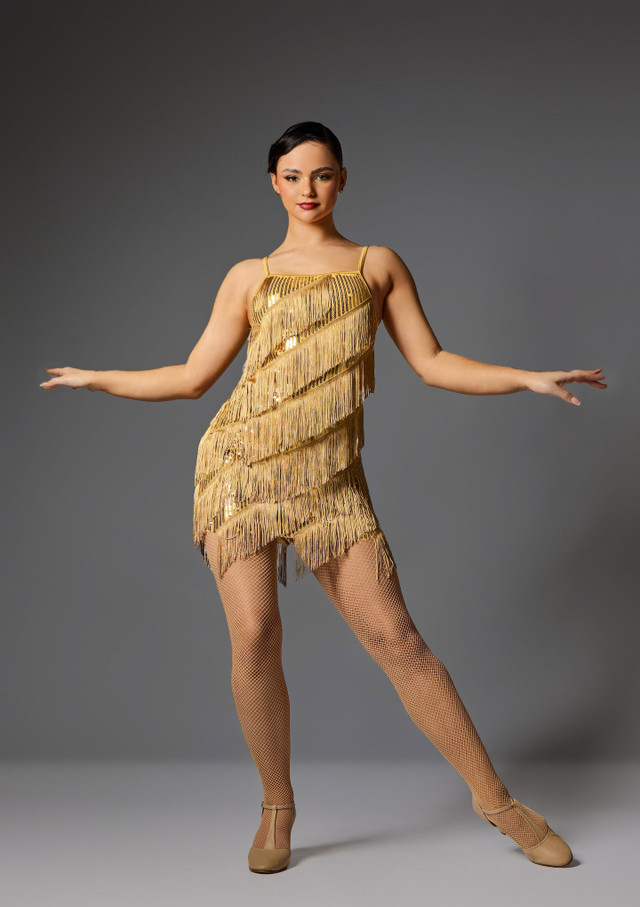 Jolista Golden Glam Costume Gold 43 [Gold]