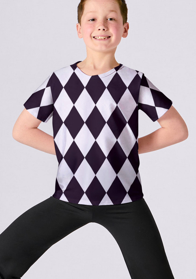 Alegra Kids Print Charlie Dance Top HAR Front [Patterned]
