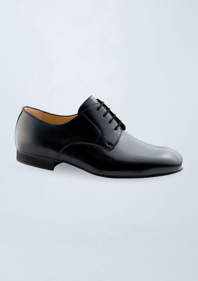 Werner Kern Milano Leather Dance Shoe - 0.79" Black Front [Black]