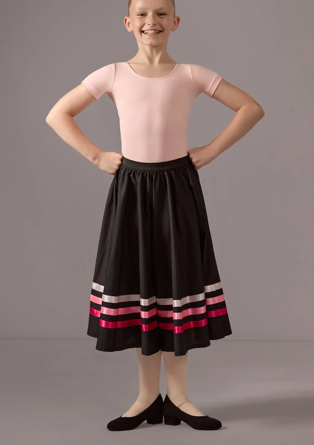 Move Dance Character Skirt Pink Front [Pink]