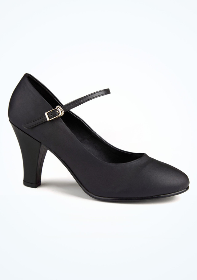 Move Dance Pippin Character Shoe 3" - Black Black Main [Black]