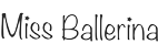 Miss Ballerina