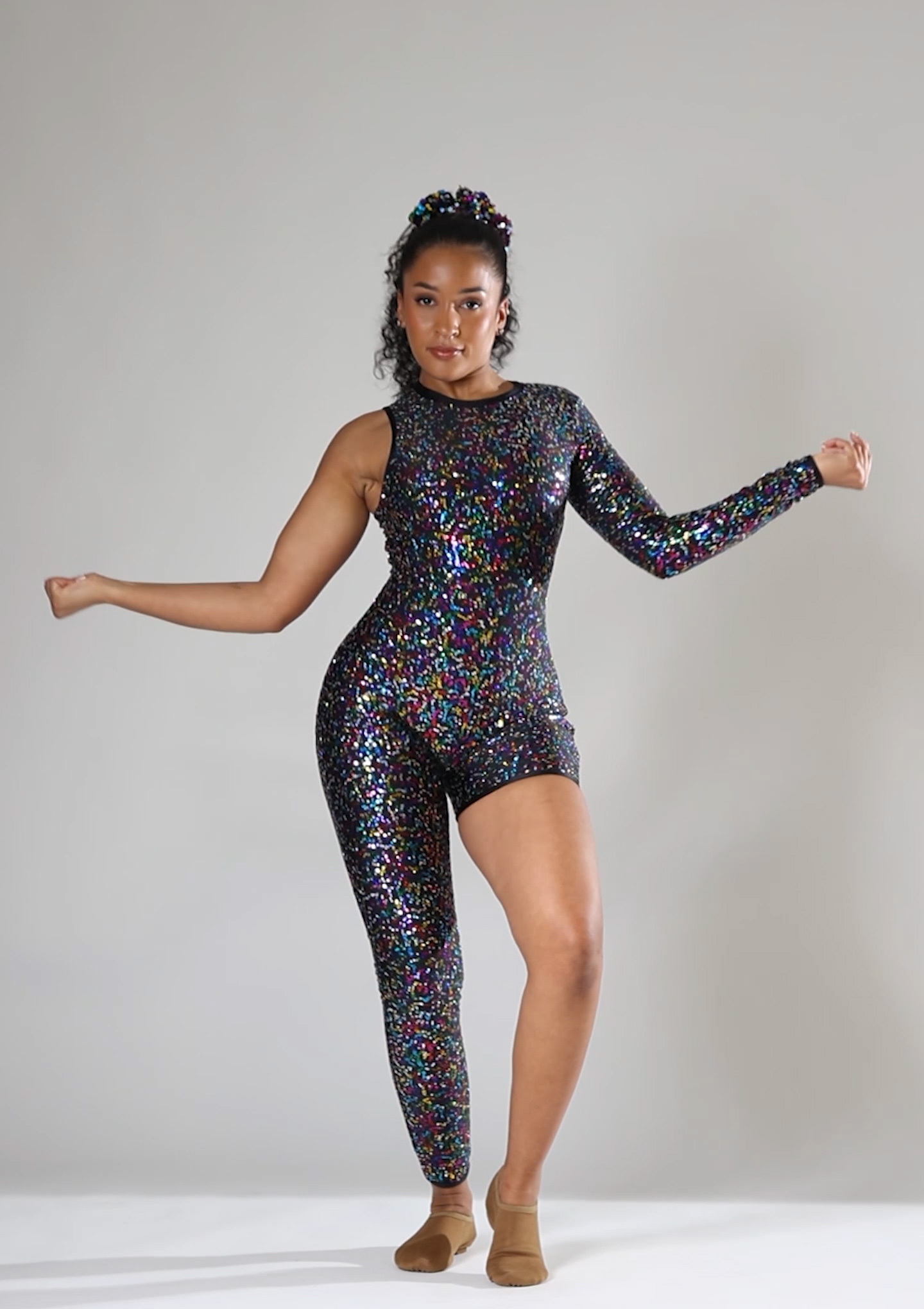 Jolista Crystal Pop Catsuit Costume Video