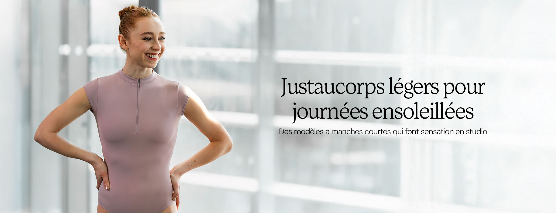 Justaucorps bannière