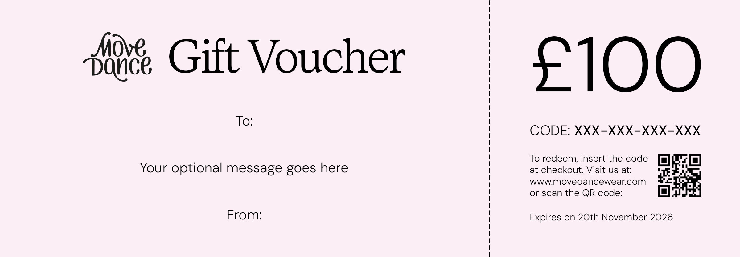 Digital Move Dance Voucher