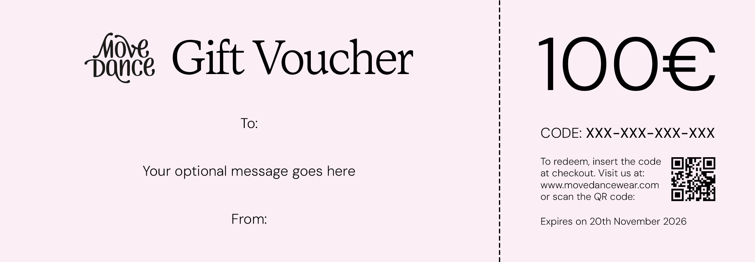 Digital Move Dance Voucher