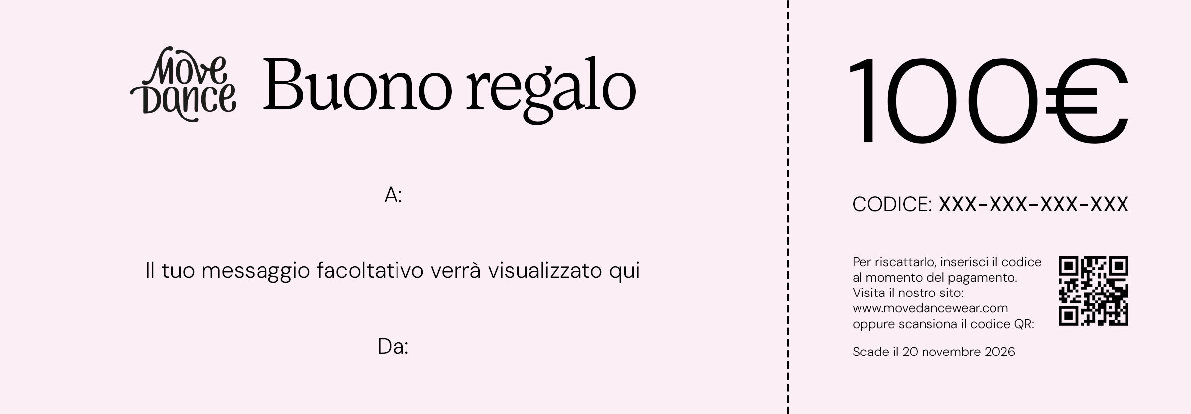 Buono digitale Move Dance