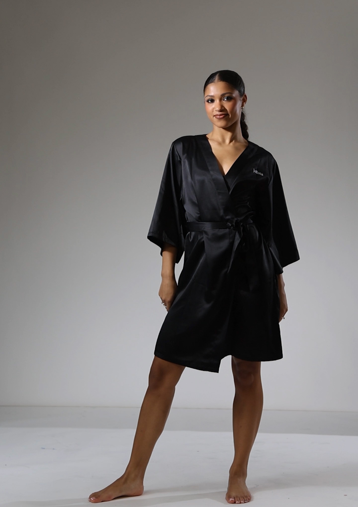 Jolista Satin Dance Robe Video