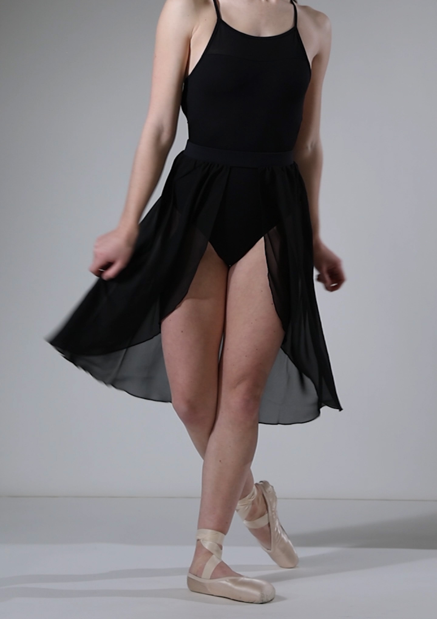 Move Dance Eris Asymmetric Lyrical Half Skirt Video