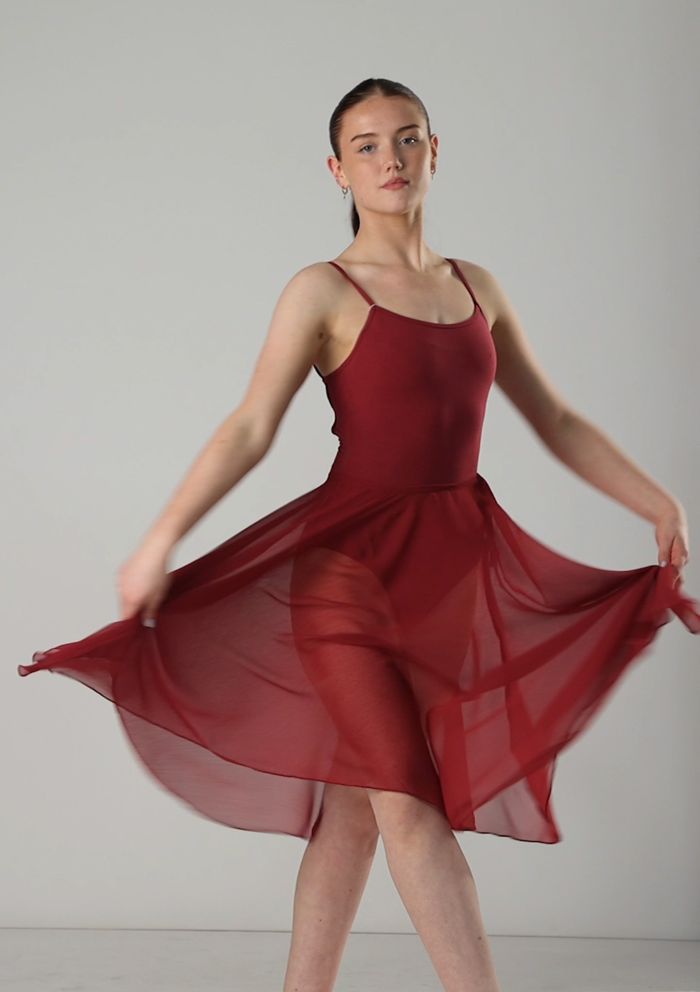 Move Dance Ali One Shoulder Long Sleeve Catsuit Video