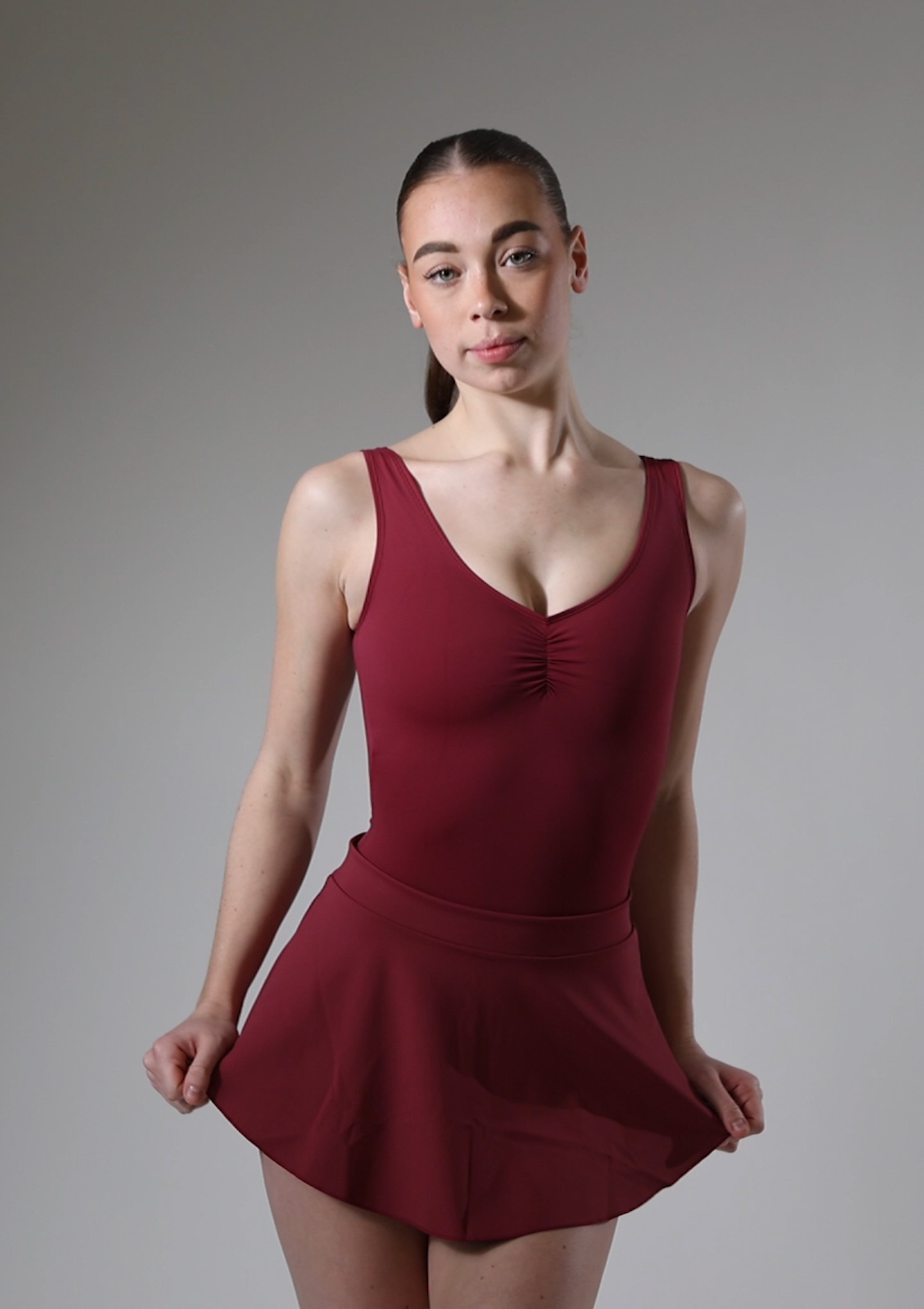 Move Dance Jettie High Low Skirt Video