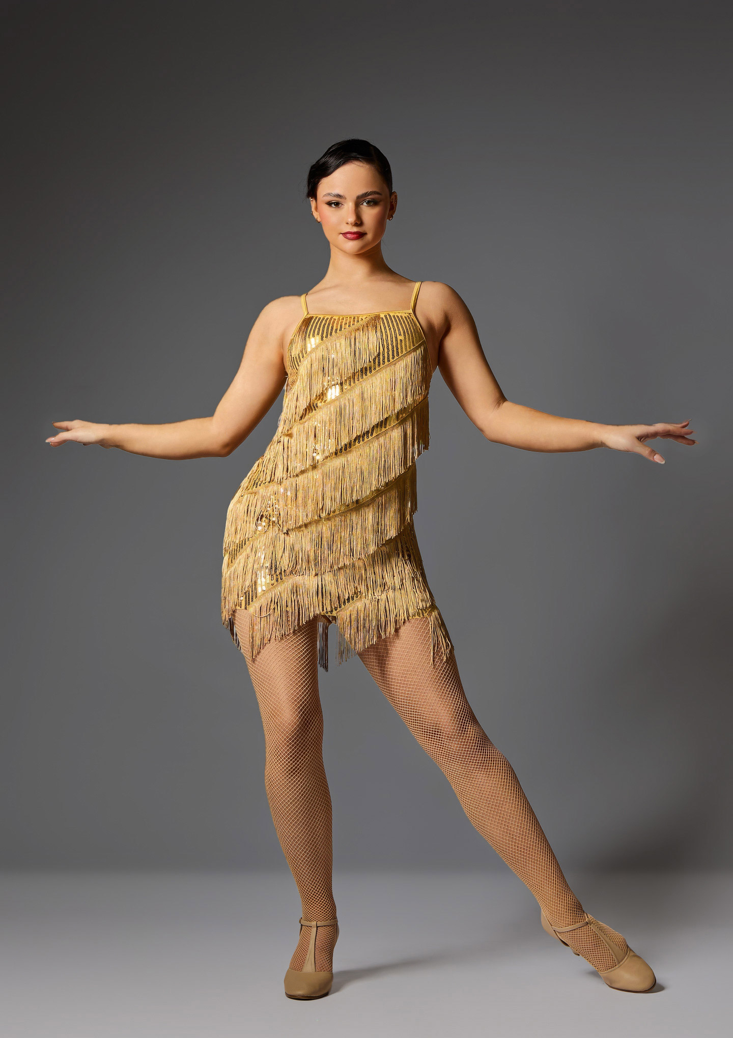 Jolista Golden Glam Costume Gold 43 [Gold]