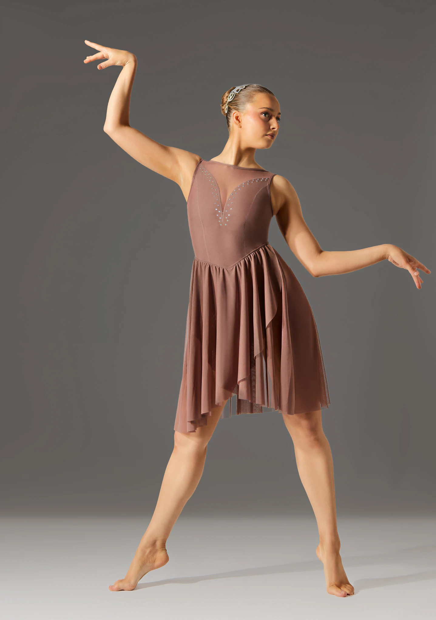 Jolista Unspoken Lyrical Costume Mocha Front [Brown]