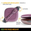UCO ECO 5-Piece Mess Kit - Plum Purple