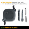 UCO ECO 5-Piece Mess Kit - Midnight