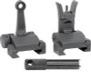 Midwest Industries - Combat Rifle Sight Set - Black Iron Sights