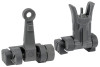 Midwest Industries - Combat Rifle Sight Set - Black Iron Sights