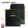 JACKET XXL Forensic Faraday Laptop Bag (14″ x 16″)