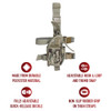 Deluxe Adjustable Universal Drop Leg Tactical Holster - MultiCam - view 2