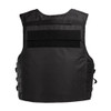 Overt Zip-Front Patrol Body Armour Vest - Black - view 4