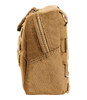 First Tactical TACTIX 9X6 Utility Pouch - Coyote - side view