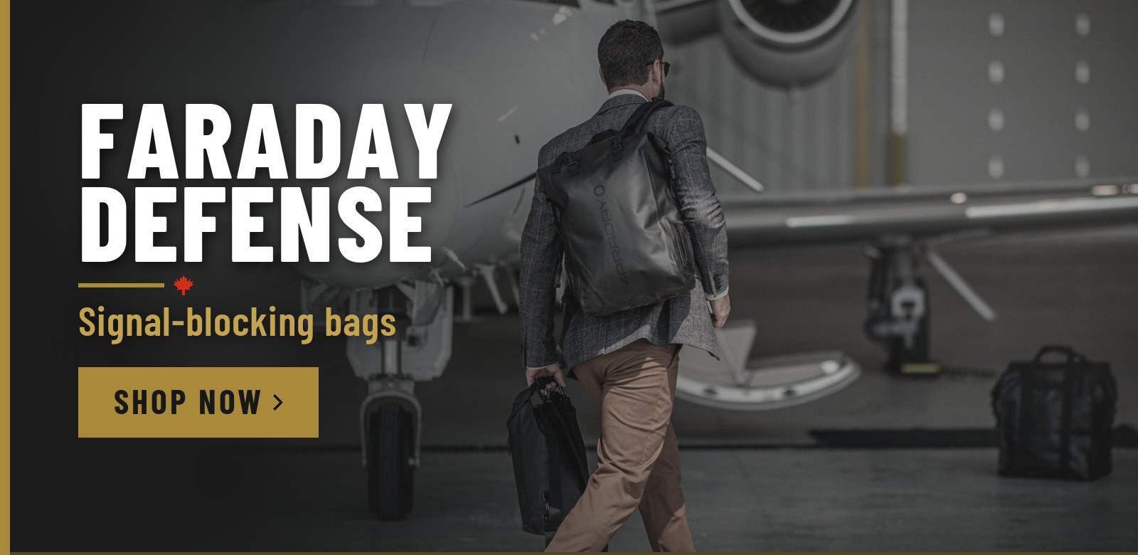 Faraday Defense signal-blocking bags