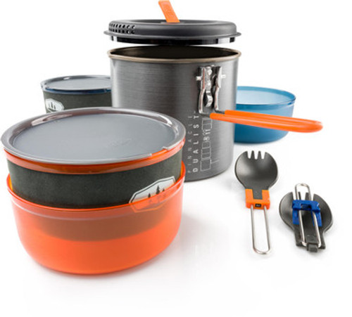 GSI Outdoors Pinnacle Dualist II, Two person Cookset