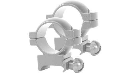 Simmon 1" Silver Scope Rings For .22cal