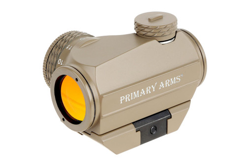 Primary Arms SLx Advanced Rotary Knob Microdot Red Dot Sight - FDE
