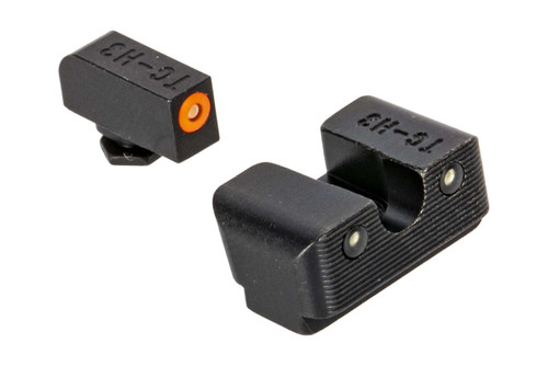 Truglo TRITIUM PRO High Sight Set For Glock 20 21 25 28 29 30 31 32 37 40 41 - Orange