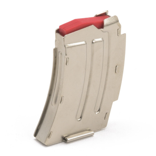 Savage/ Lakefield MKII .22LR/.17 MACH2 5 Shot Magazine - Nickel