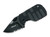 Böker Plus Subcom All Black Serrated Folding Knife