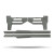 MDT ORYX Side Panel Set - Wolf Grey