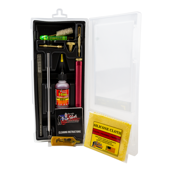 Pro-Shot Classic Box Gun Cleaning Kit .38 Cal. / .357 Cal. / 9mm Pistol